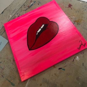 Hand painted by artist CoCo